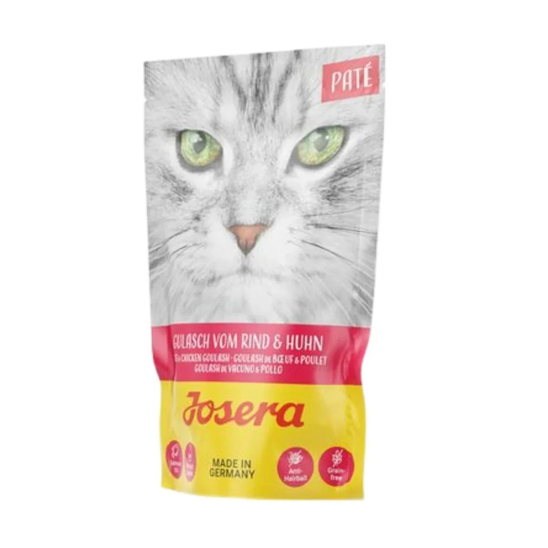 Josera Adult Cat Pate Beef & Chicken Goulash 85 g Pouch