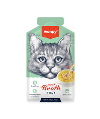 Wanpy Adult Cat Soup Meat Broths Tuna 50 g