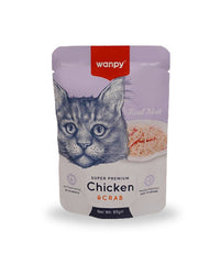 Wanpy Adult Cat Real Meat Chicken & Crab 85 g Pouch