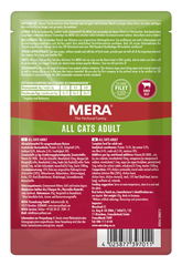 MERA Cats Adult wet food With beef