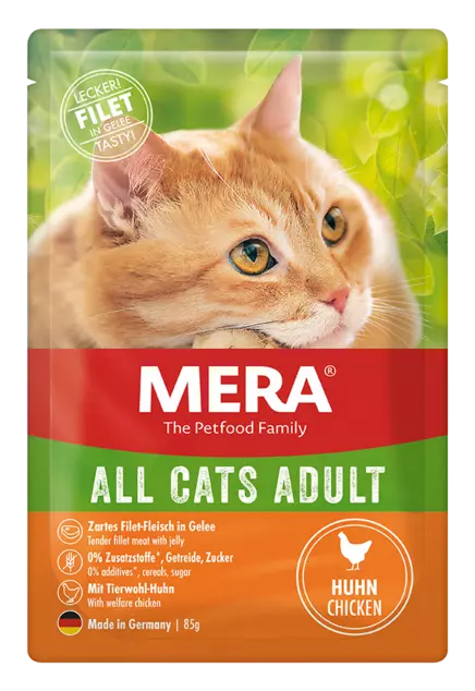 MERA Cats Adult wet food With chicken