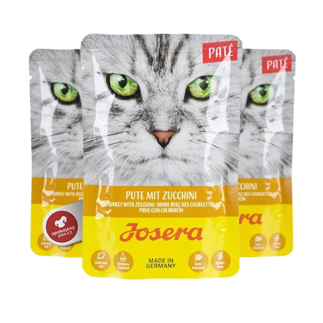 Josera Adult Cat Pate Turkey with Zucchini 85 g Pouch