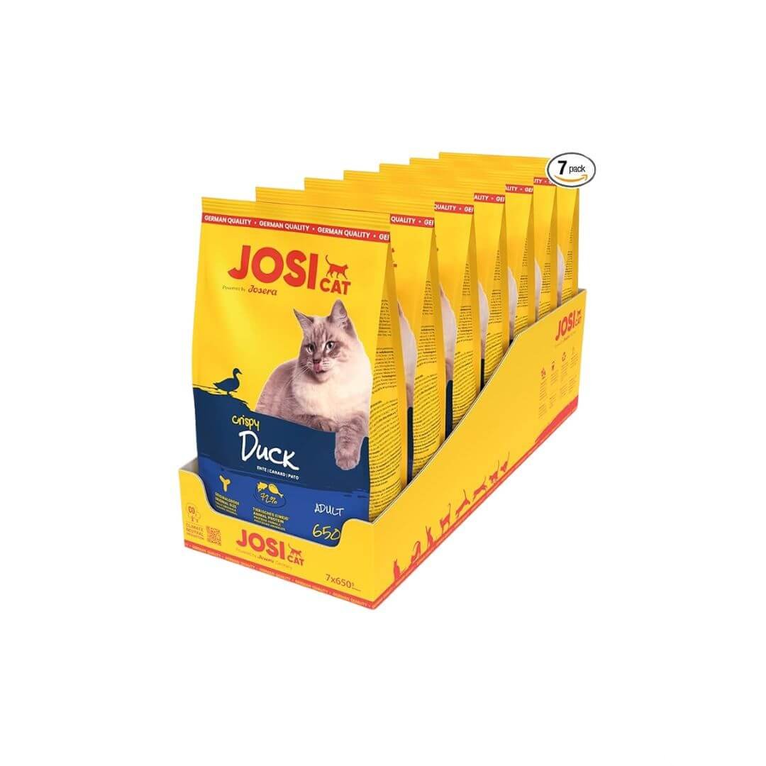 JosiCat Adult Cat Crispy Duck 650 g