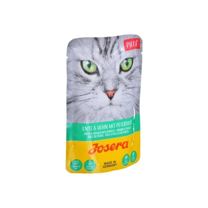 Josera Adult Cat Pate Duck & Chicken with Parsley 85 g Pouch