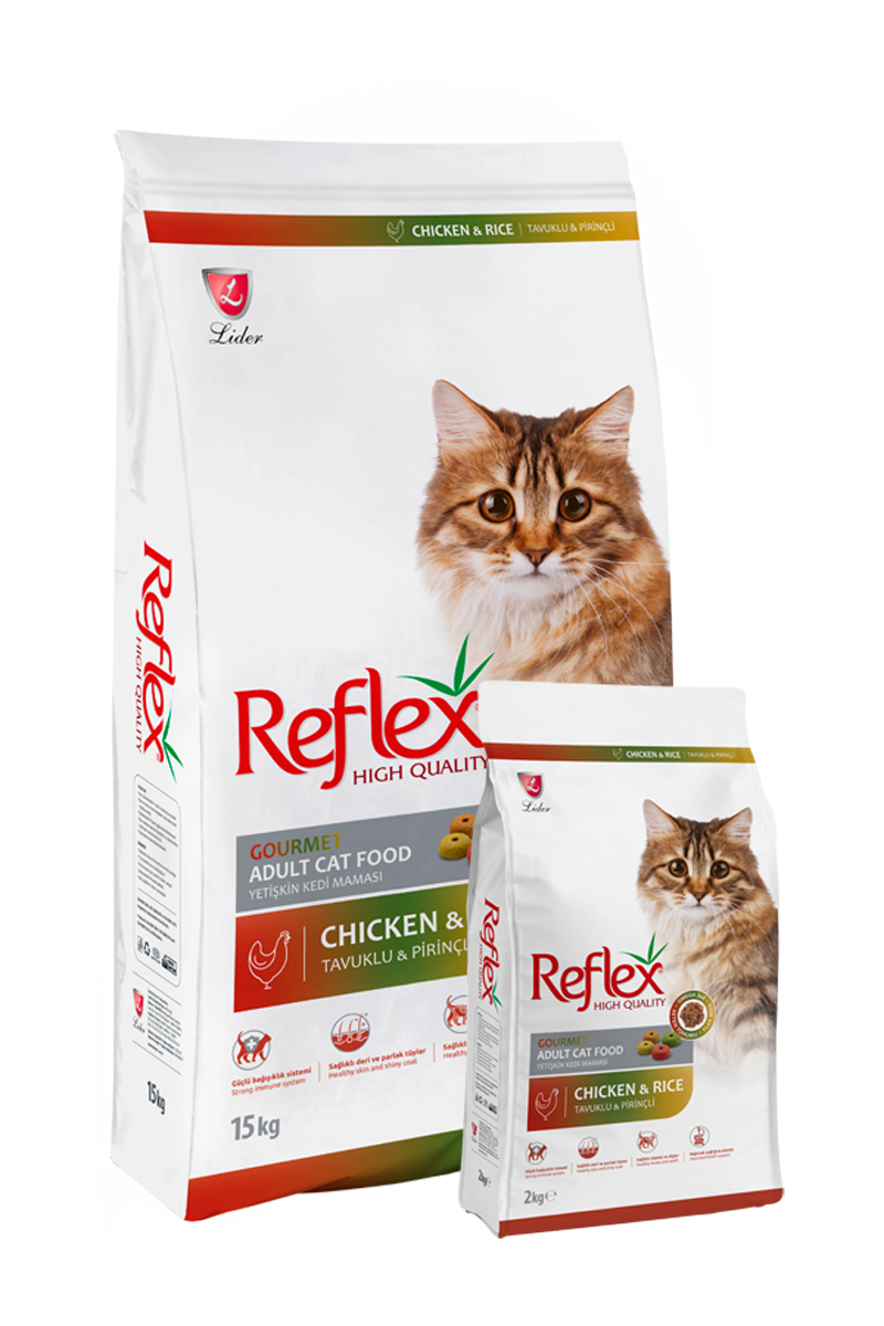 Reflex Multicolor Adult Cat Food With Chicken & Rice