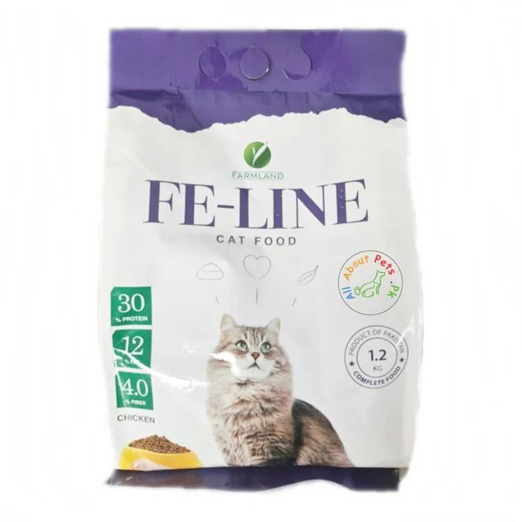 FE-LINE Cat Food / Feline Cat Food – 1.2 KG